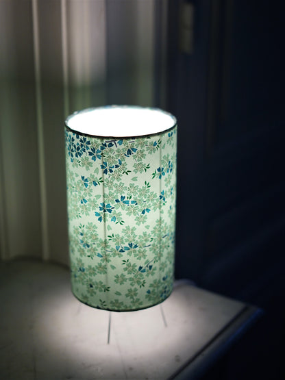 Japanese paper floor lamp - Water mint