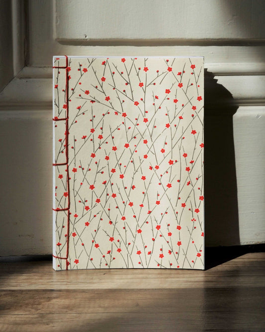 Large Japanese notebook - Cherry tree branches