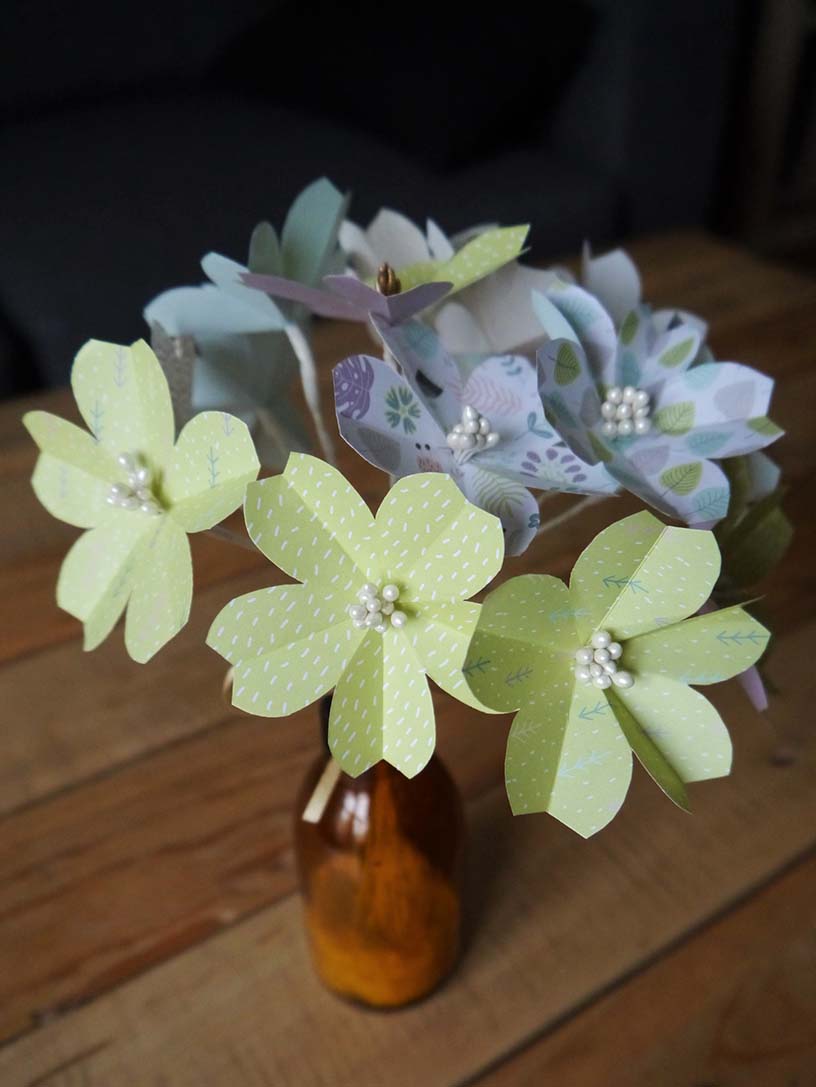 Cherry blossom origami bouquet - Anise