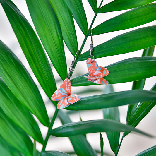 Origami earrings - Couple of butterflies