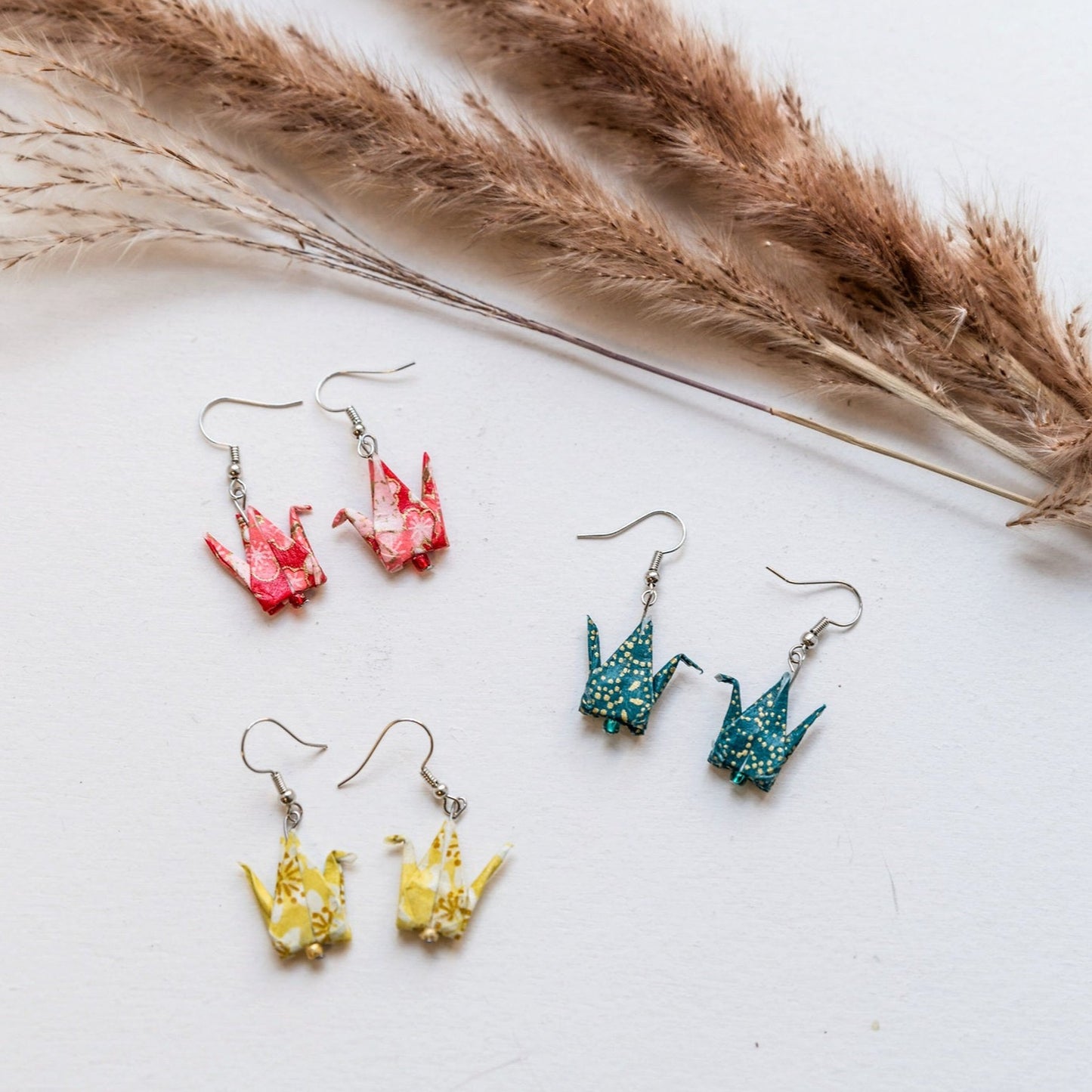 Workshop - Creation of a pair of origami earrings