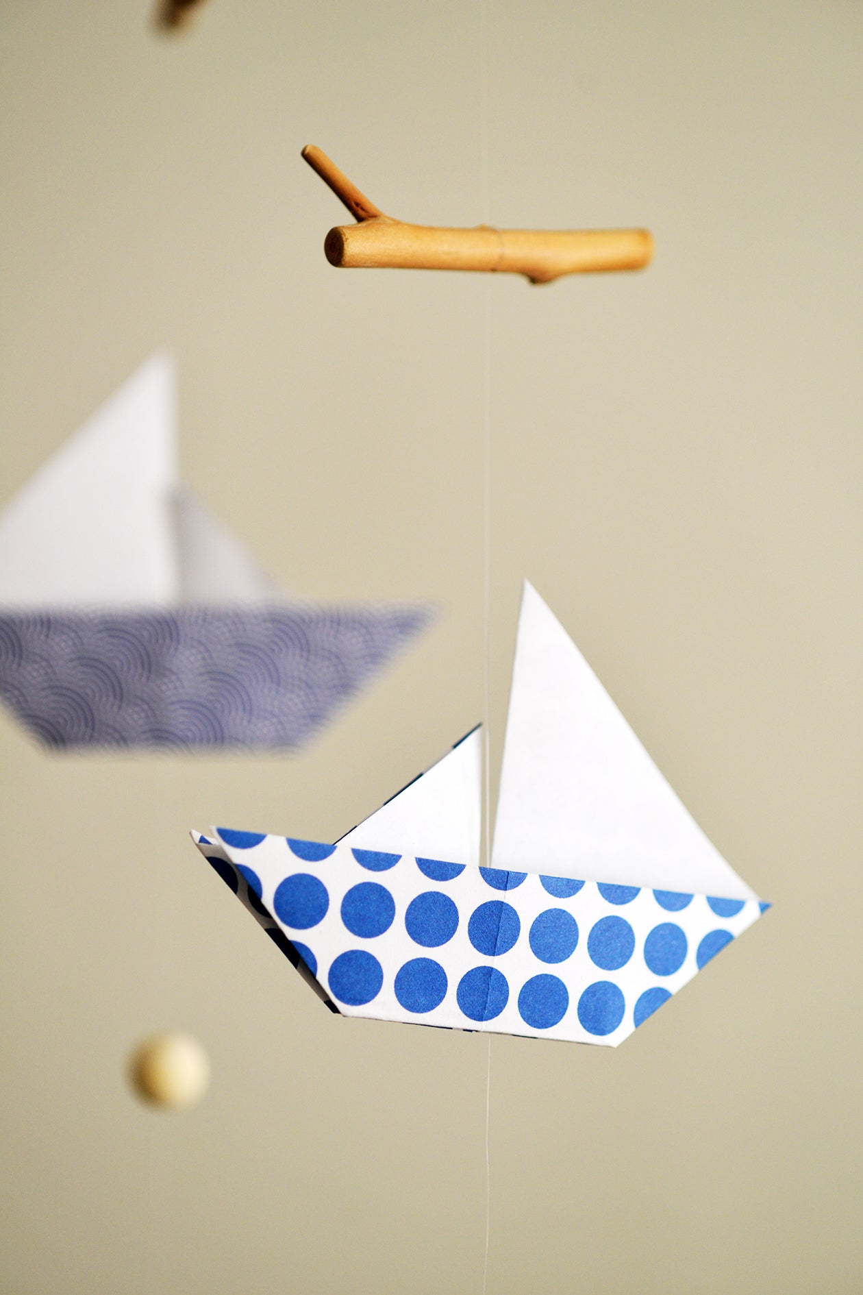 Origami baby mobile - Under the ocean