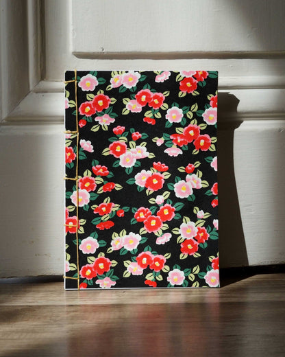 Large Japanese notebook - Field of flowers